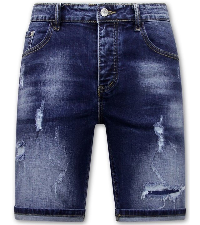 Enos Shorts Herren Stretch Denim - 939 - Blau