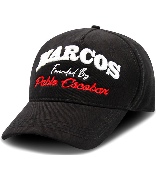 Local Fanatic Baseball Cap Narcos Pablo Escobar - Schwarz