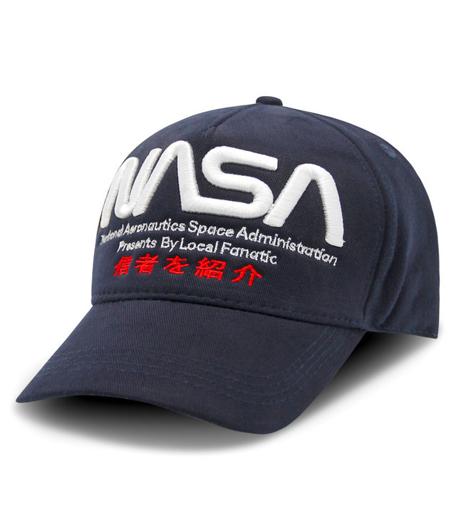 Local Fanatic NASA Kappe Für Männer - Blau