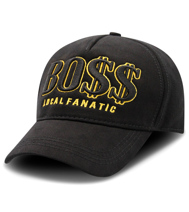 Local Fanatic Baseball Cap Herren BO$$ - Schwarz