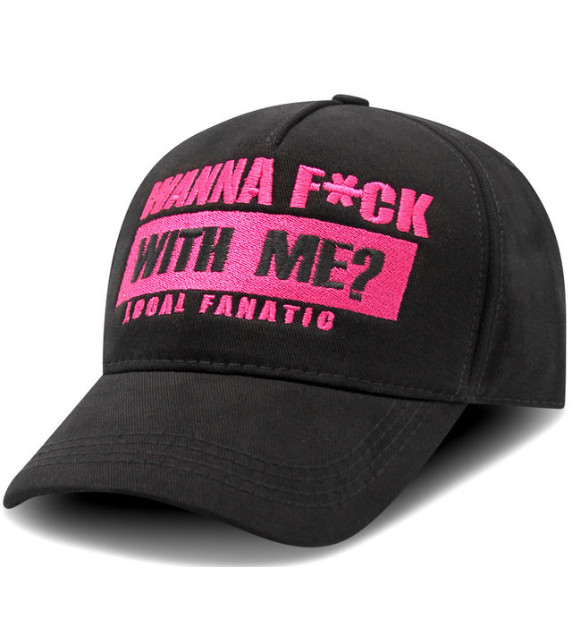 Local Fanatic Kappe Für Männer F*ck with Me - Schwarz