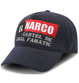 Local Fanatic Baseball Cap EL NARCO - Marineblau