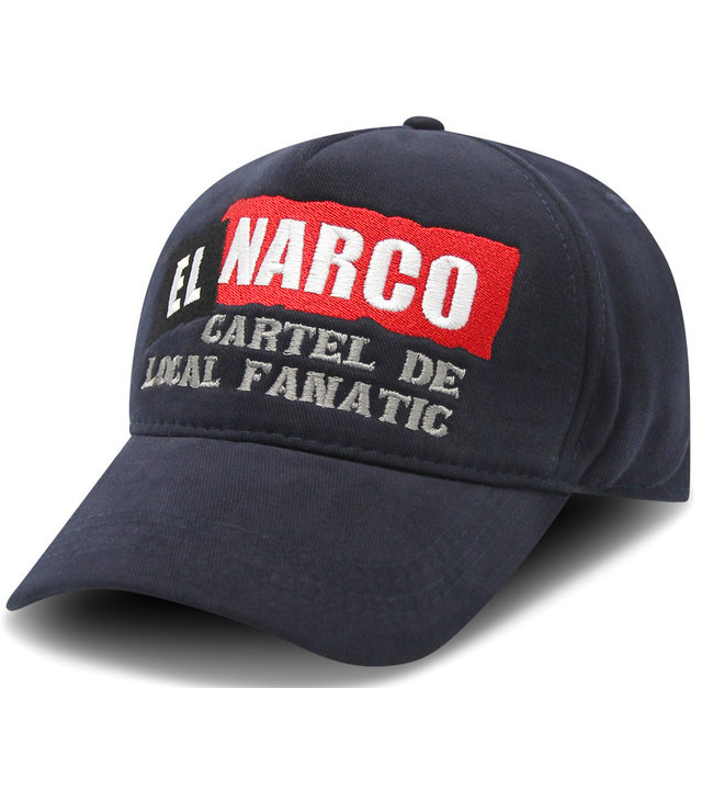 Local Fanatic Baseball Cap EL NARCO - Marineblau