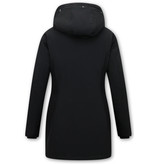TheBrand Winterjacke Tailliert Damen Schwarz TheBrand Winterjacke Tailliert Damen Schwarz