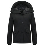 TheBrand Winterjacke Schwarz Damen Kurz