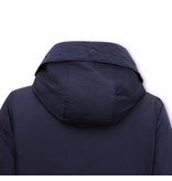 Gentile Bellini Lange Dicke Winterjacke Damen mit Kapuzen -  Blau Gentile Bellini Lange Dicke Winterjacke Damen mit Kapuzen -  Blau