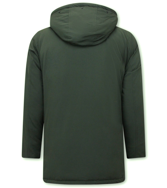 Enos Winterparka Herren Lang Grün