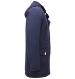 Enos Winterjacke Herren Blau mit Kapuze Enos Winterjacke Herren Blau mit Kapuze