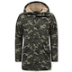 Camouflage Winterjacke Herren Lang