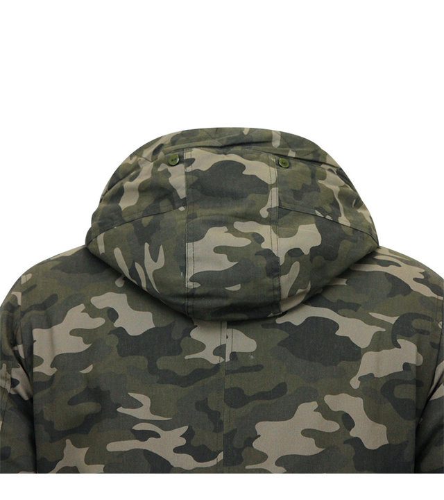 Enos Camouflage Winterjacke Herren Lang