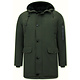 Lange Winter Jacke Herren Grün