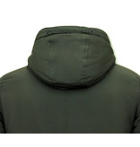 Enos Lange Winter Jacke Herren Grün Enos Lange Winter Jacke Herren Grün