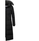 Matogla Winterparka Damen Mit Fell - 8606Z - Schwarz