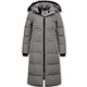 Winterparka Damen Mit Fell - 8606G - Grau
