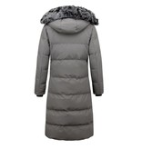 Matogla Winterparka Damen Mit Fell - 8606G - Grau