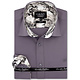 Slim Fit Hemd Herren - 3042NW - Grau