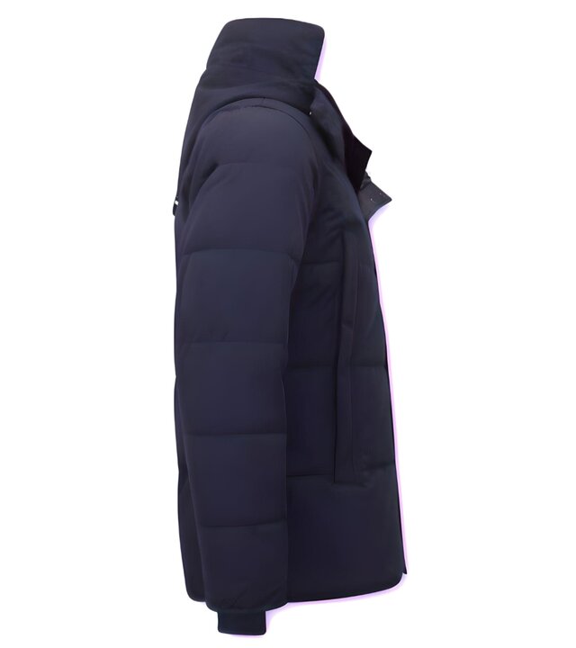 Enos Herrn Winter Parka Blau