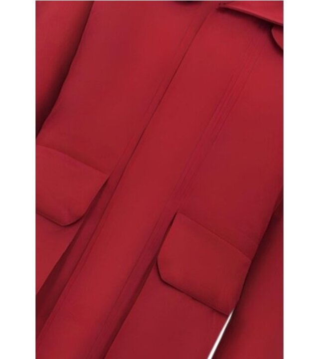 Enos Herren Winter Parka Lang Rot