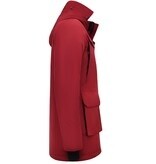 Enos Herren Winter Parka Lang Rot