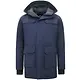 Herren Winterjacke Parka Blau