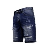 Enos Slim Fit Shorts für Männer - Denim Short - Blau