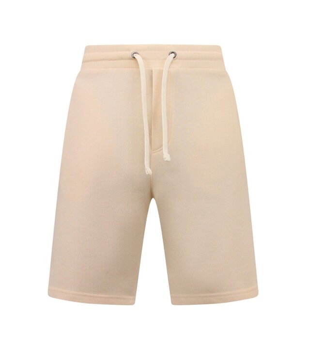 Local Fanatic Jogging Stoff Kurze Hose Männer - Beige