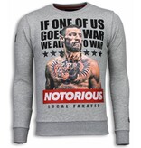 Local Fanatic Conor Notorious Pullover – Grau