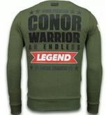 Local Fanatic Conor Notorious  Crewneck - Groen