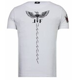 Local Fanatic Conor Tattoo T-Shirt – Weiß