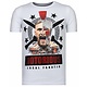 Conor Notorious Warrior – Strass-T-Shirt – Weiß