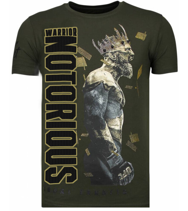 Local Fanatic Notorious King – Conor T-Shirt – Grün