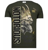 Local Fanatic Notorious King – Conor T-Shirt – Grün