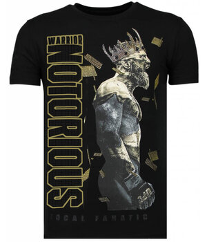 Local Fanatic Notorious King – Conor T-Shirt – Schwarz