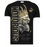 Local Fanatic Notorious King – Conor T-Shirt – Schwarz