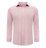 Gentile Bellini Blank Oxford Hemd für Herren - Slim Fit - 3129 - Pink