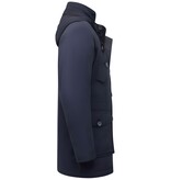 Tony Backer Winterjacke Herren Blau