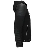 Enos Schwarz Winterjacke Herren