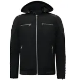 Enos Schwarz Winterjacke Herren