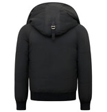 Enos Winterjacke Herren Kurz Schwarz Enos Winterjacke Herren Kurz Schwarz
