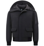 Enos Winterjacke Herren Kurz Schwarz Enos Winterjacke Herren Kurz Schwarz