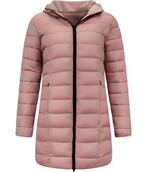 Gentile Bellini Reversible Wintermantel Damen - 2161-P - Rosa