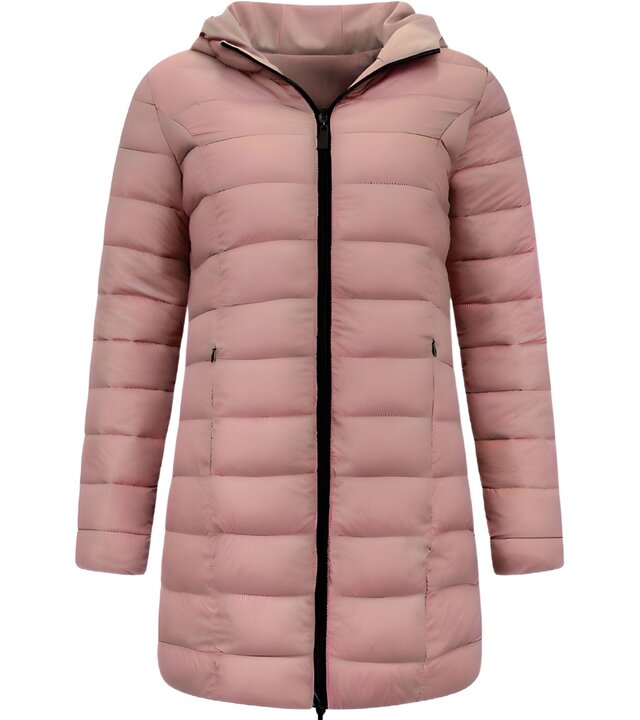 Gentile Bellini Reversible Wintermantel Damen - 2161-P - Rosa