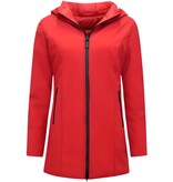 Gentile Bellini Reversible Wintermantel Damen - 2161-R - Rot