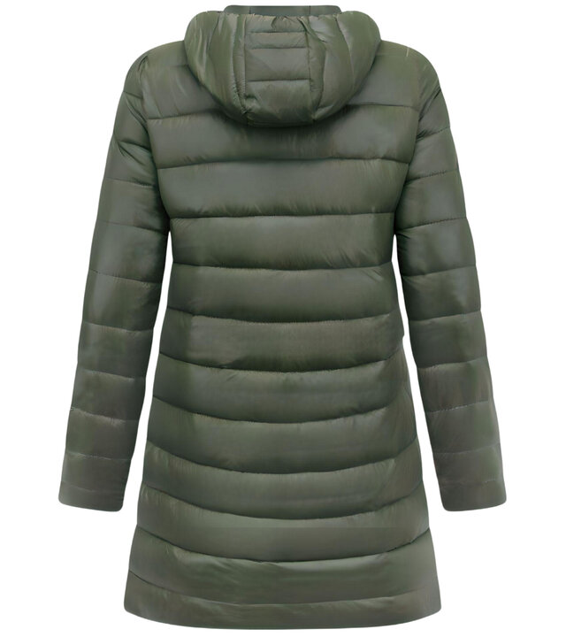 Gentile Bellini Reversible Wintermantel Damen - 2161-G - Grün