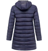 Gentile Bellini Wintermantel Damen Reversible - 2161-B - Blau