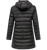 Gentile Bellini Reversible Wintermantel Damen - 2161/62 - Schwarz