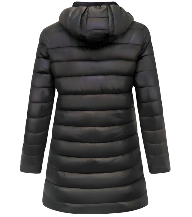 Gentile Bellini Wintermantel Damen Reversible - 2161/62 - Schwarz