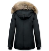 W  Collection Winterparka Damen Wasserdicht - X-106-1 - Schwarz