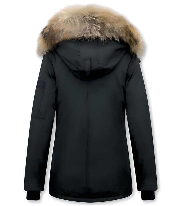 W  Collection Winterparka Damen Wasserdicht - X-106-1 - Schwarz