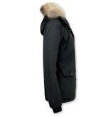 W  Collection Winterparka Damen Wasserdicht - X-106-1 - Schwarz
